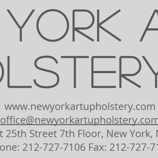 Photo of New York Art Upholstery, LLC in New York City, New York, United States - 2 Picture of Point of interest, Establishment, Store, Home goods store, Furniture store