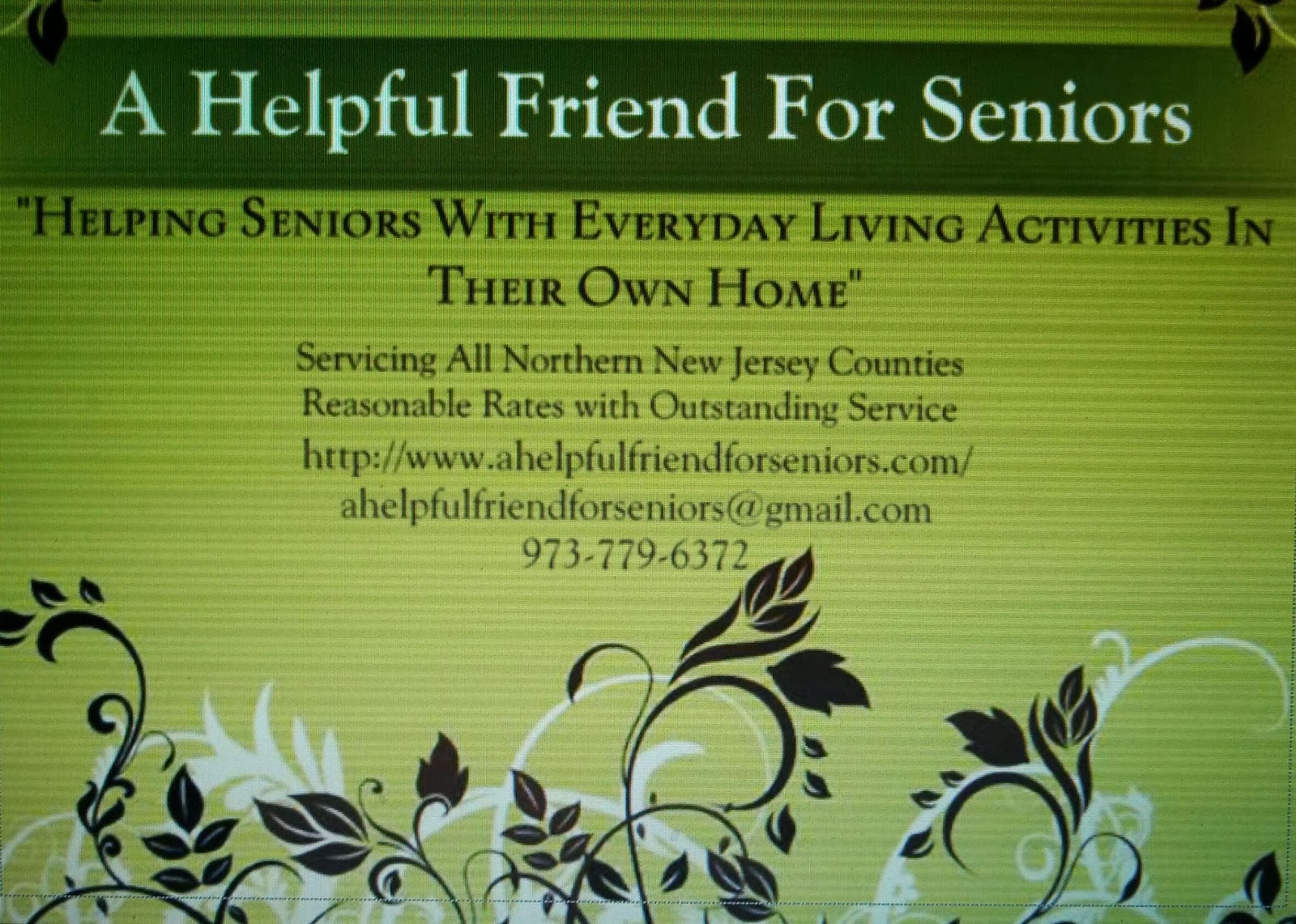 Photo of A Helpful Friend For Seniors, LLC in Clifton City, New Jersey, United States - 4 Picture of Point of interest, Establishment, Health