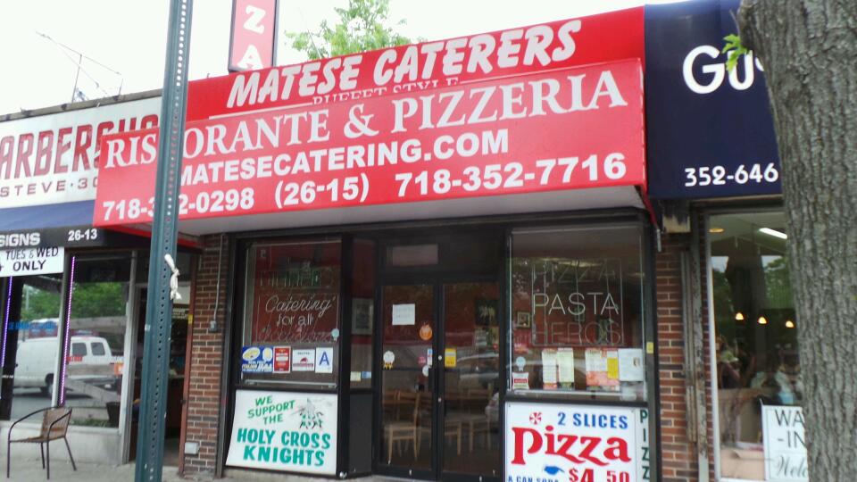 Photo of Matese Pizza in Flushing City, New York, United States - 1 Picture of Restaurant, Food, Point of interest, Establishment, Meal takeaway, Meal delivery