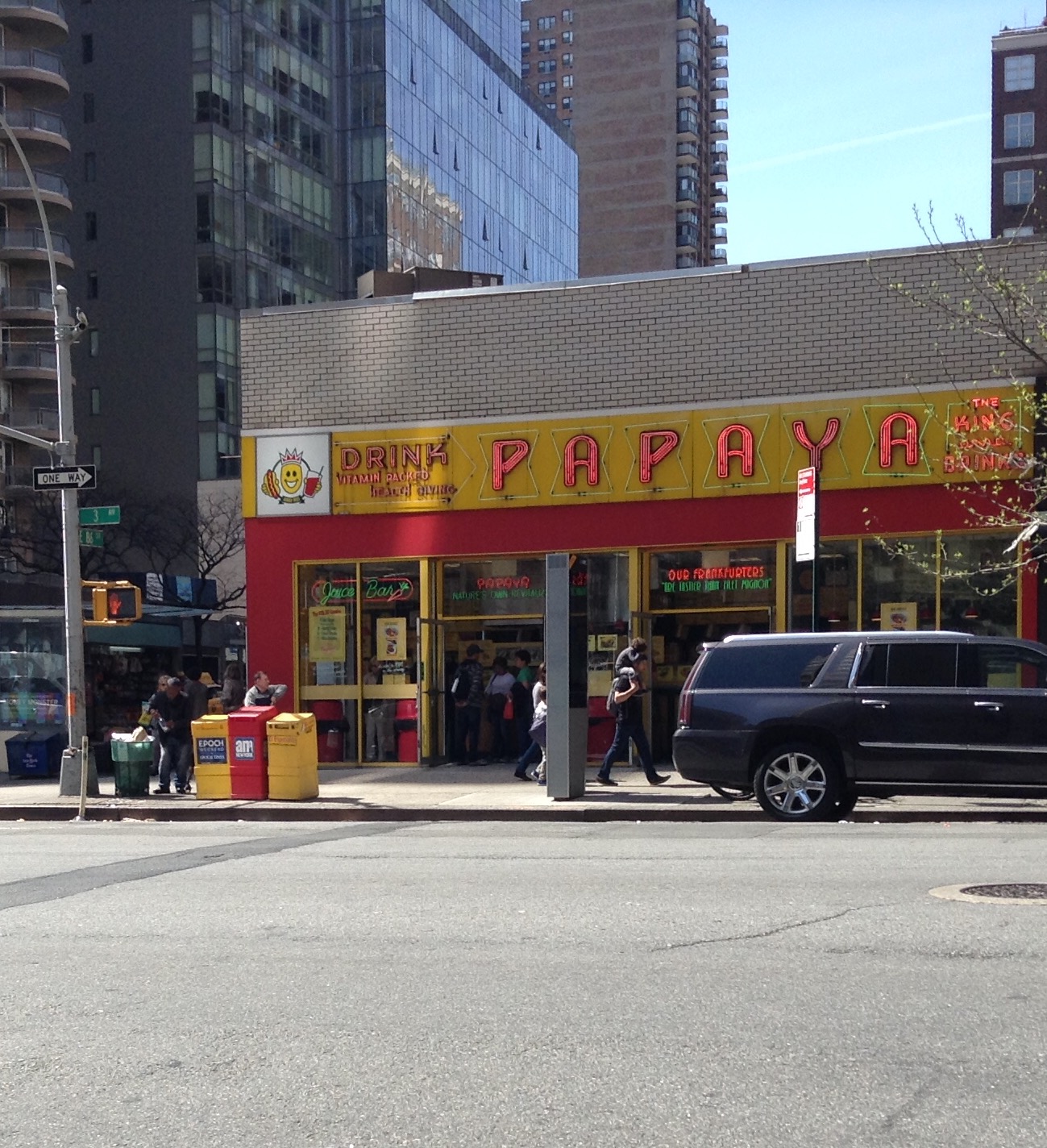 Photo of Papaya King in New York City, New York, United States - 5 Picture of Restaurant, Food, Point of interest, Establishment