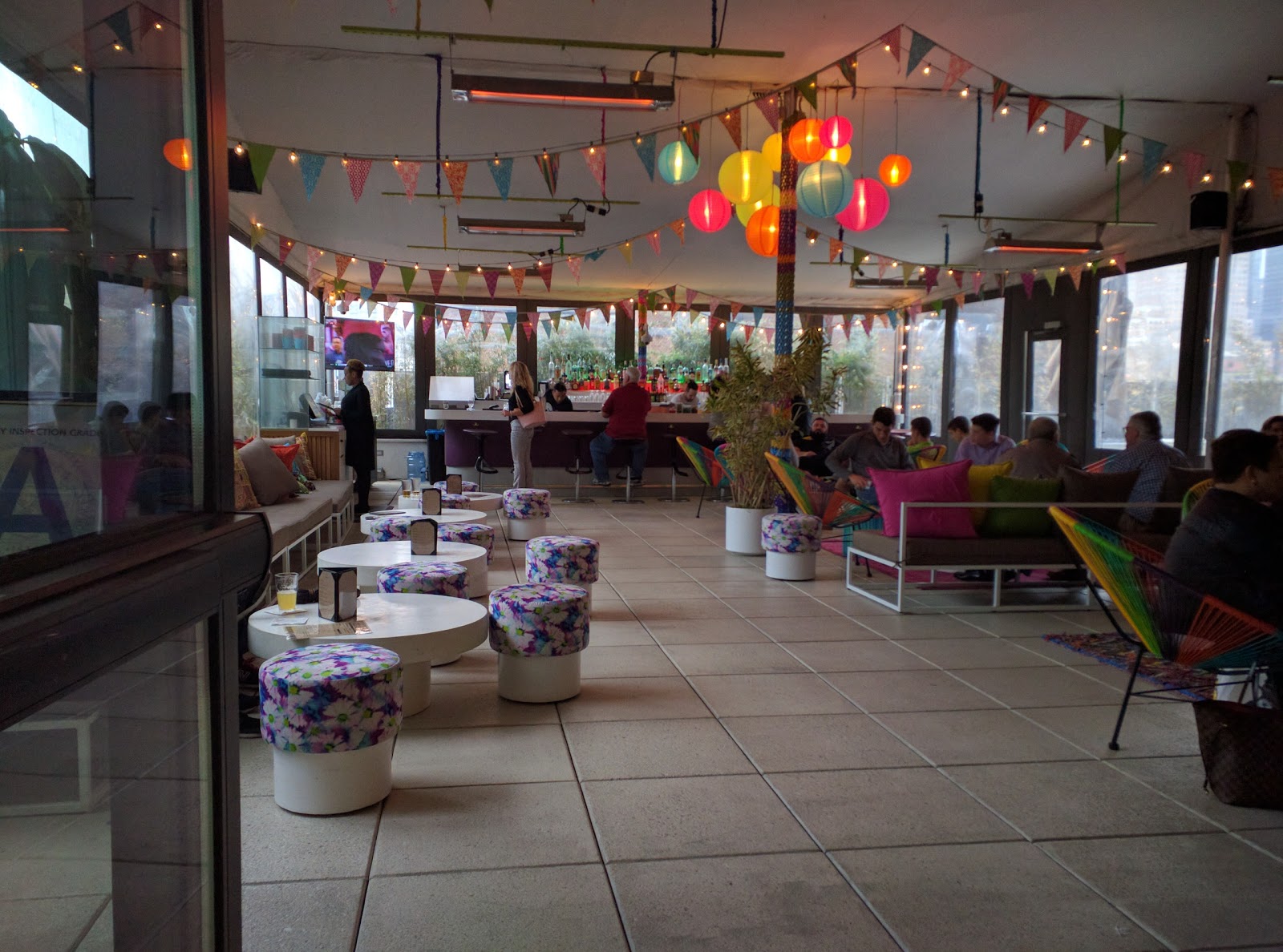 Photo of The Terrace at YOTEL New York in New York City, New York, United States - 1 Picture of Restaurant, Food, Point of interest, Establishment, Bar