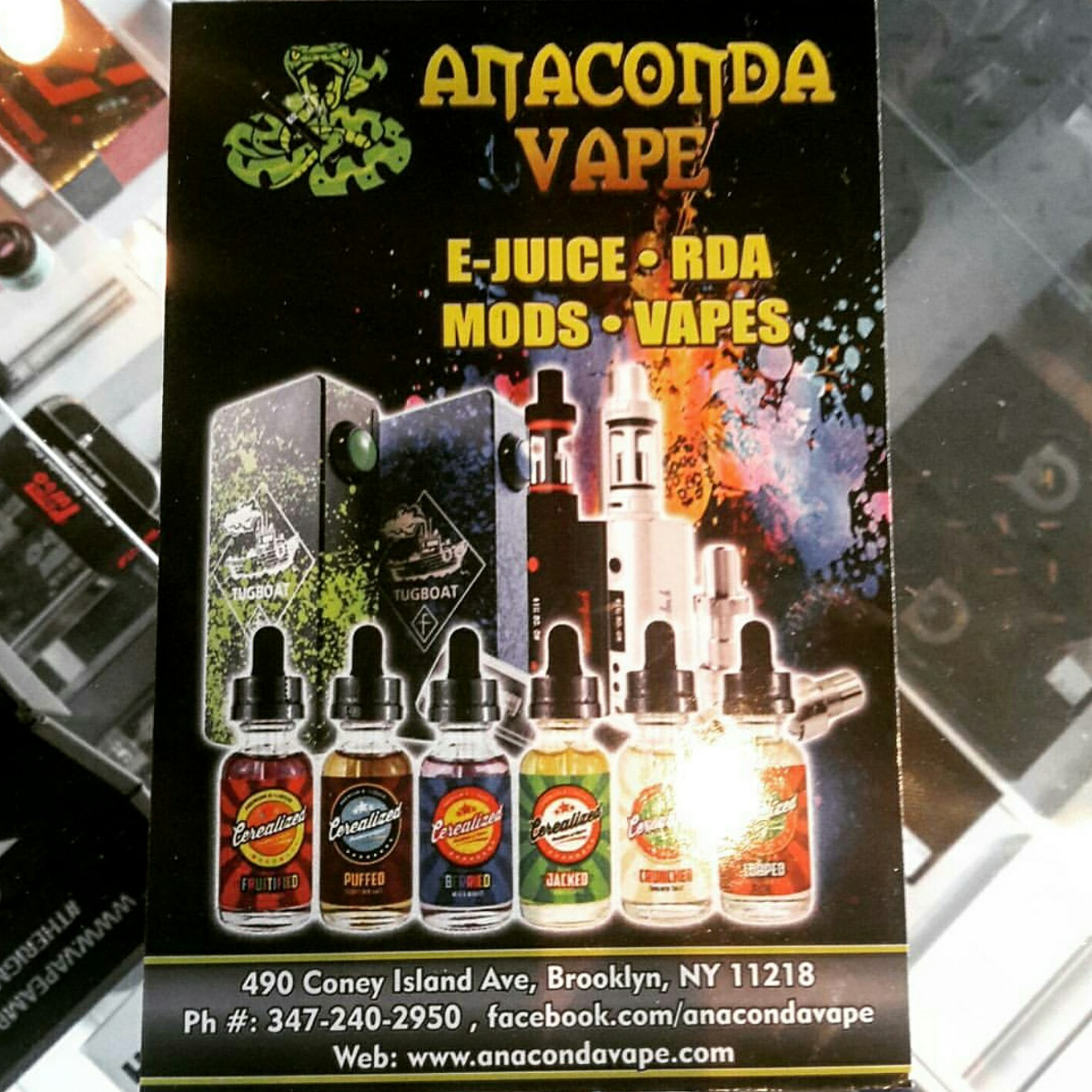 Photo of ANACONDA VAPE in Brooklyn City, New York, United States - 9 Picture of Point of interest, Establishment, Store, Bar, Night club