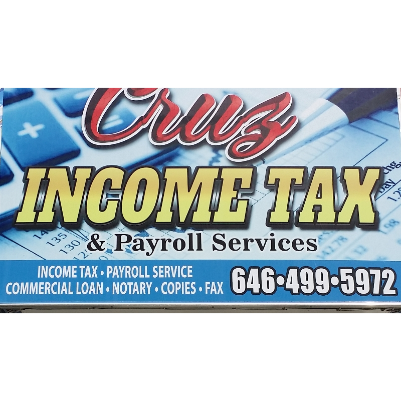 Photo of CRUZ INCOME TAX & PAYROLL SERVICES in Bronx City, New York, United States - 1 Picture of Point of interest, Establishment, Finance, Accounting