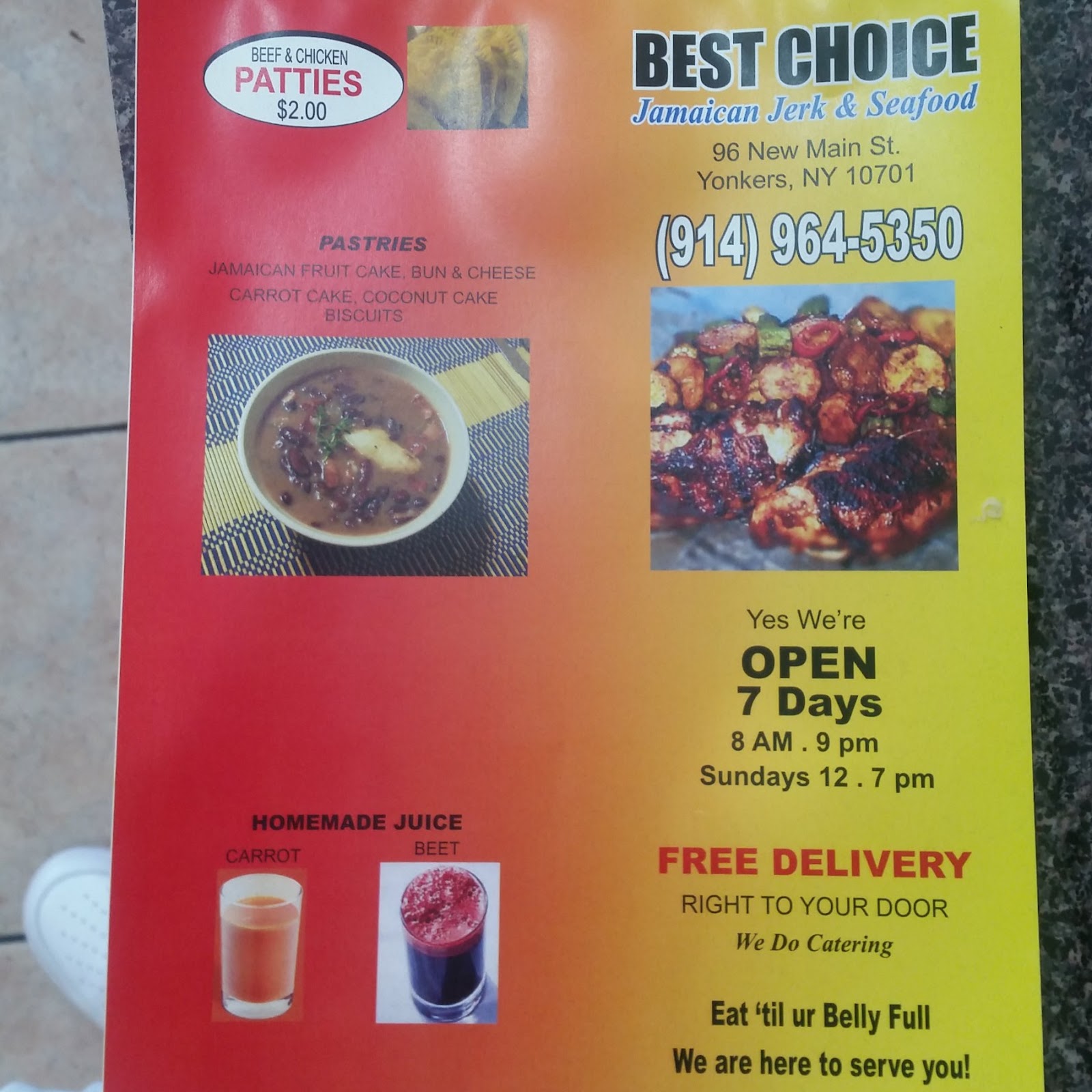Photo of Caribbean Food in Yonkers City, New York, United States - 3 Picture of Restaurant, Food, Point of interest, Establishment