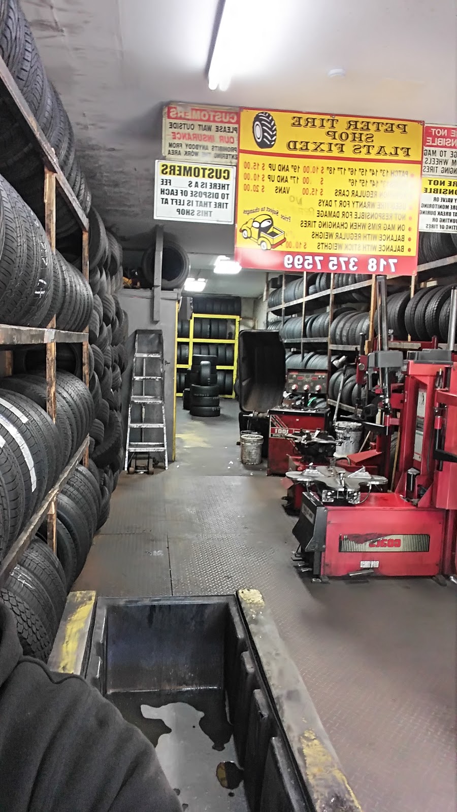 Photo of Peter Tire Shop in New York City, New York, United States - 2 Picture of Point of interest, Establishment, Store, Car repair