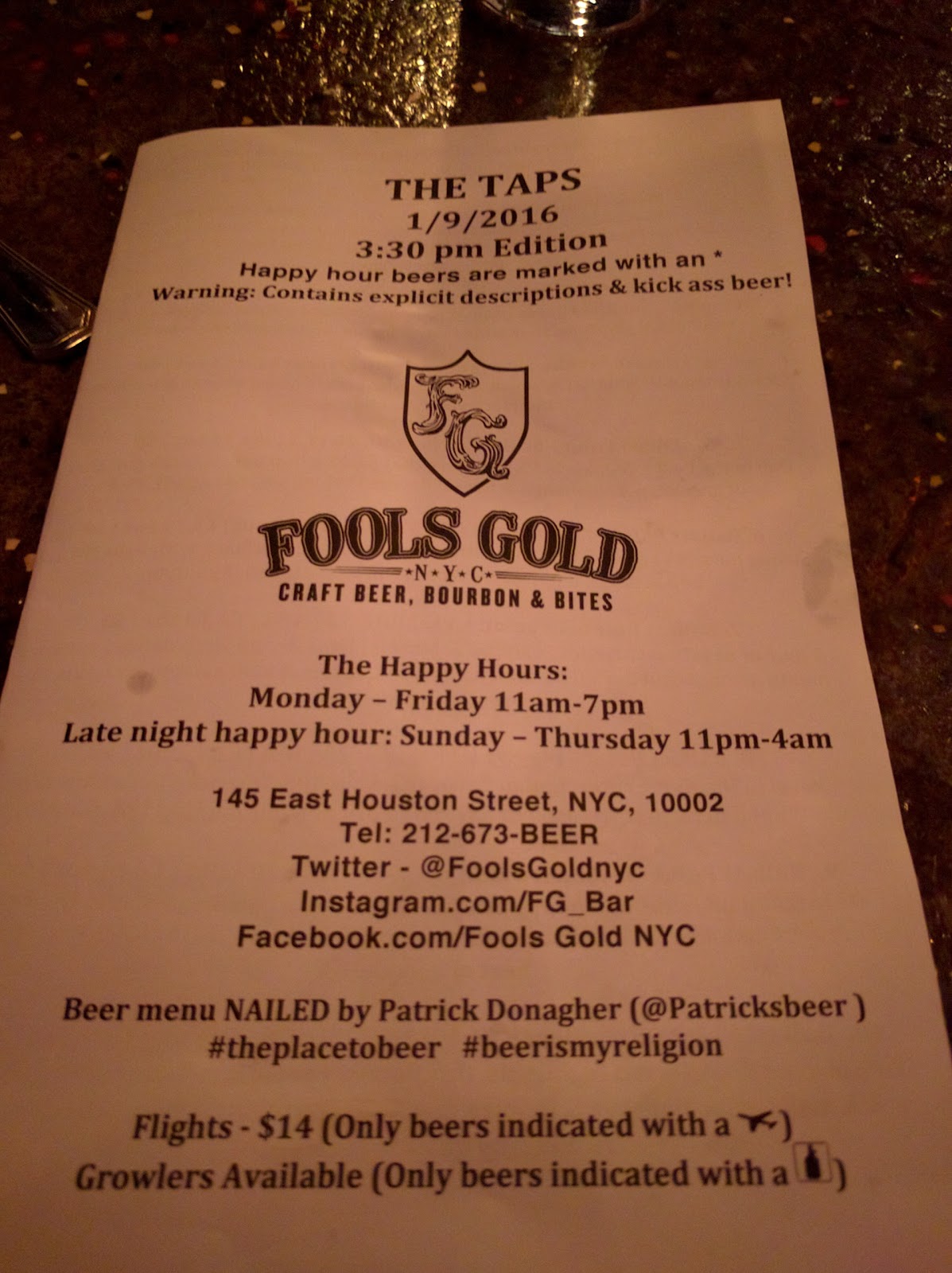 Photo of Fools Gold in New York City, New York, United States - 6 Picture of Restaurant, Food, Point of interest, Establishment, Bar