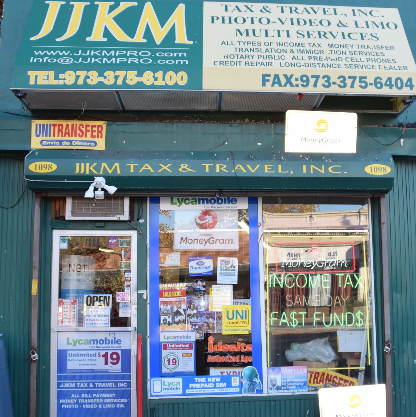 Photo of JJKM Tax & Travel Inc in Newark City, New Jersey, United States - 1 Picture of Point of interest, Establishment, Finance, Store, Accounting