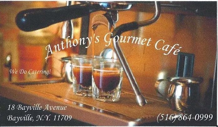 Photo of Anthony's Gourmet Cafe in Bayville City, New York, United States - 1 Picture of Food, Point of interest, Establishment, Cafe