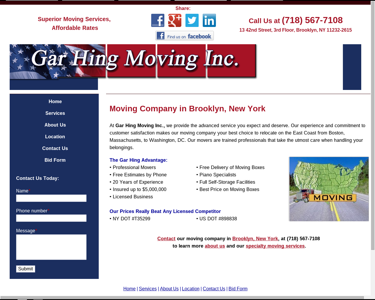 Photo of Gar Hing Moving Inc in Brooklyn City, New York, United States - 4 Picture of Point of interest, Establishment, Moving company, Storage