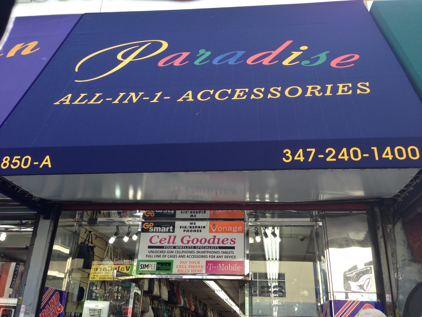 Photo of Paradise Cell Goods in Kings County City, New York, United States - 1 Picture of Point of interest, Establishment, Store, Clothing store
