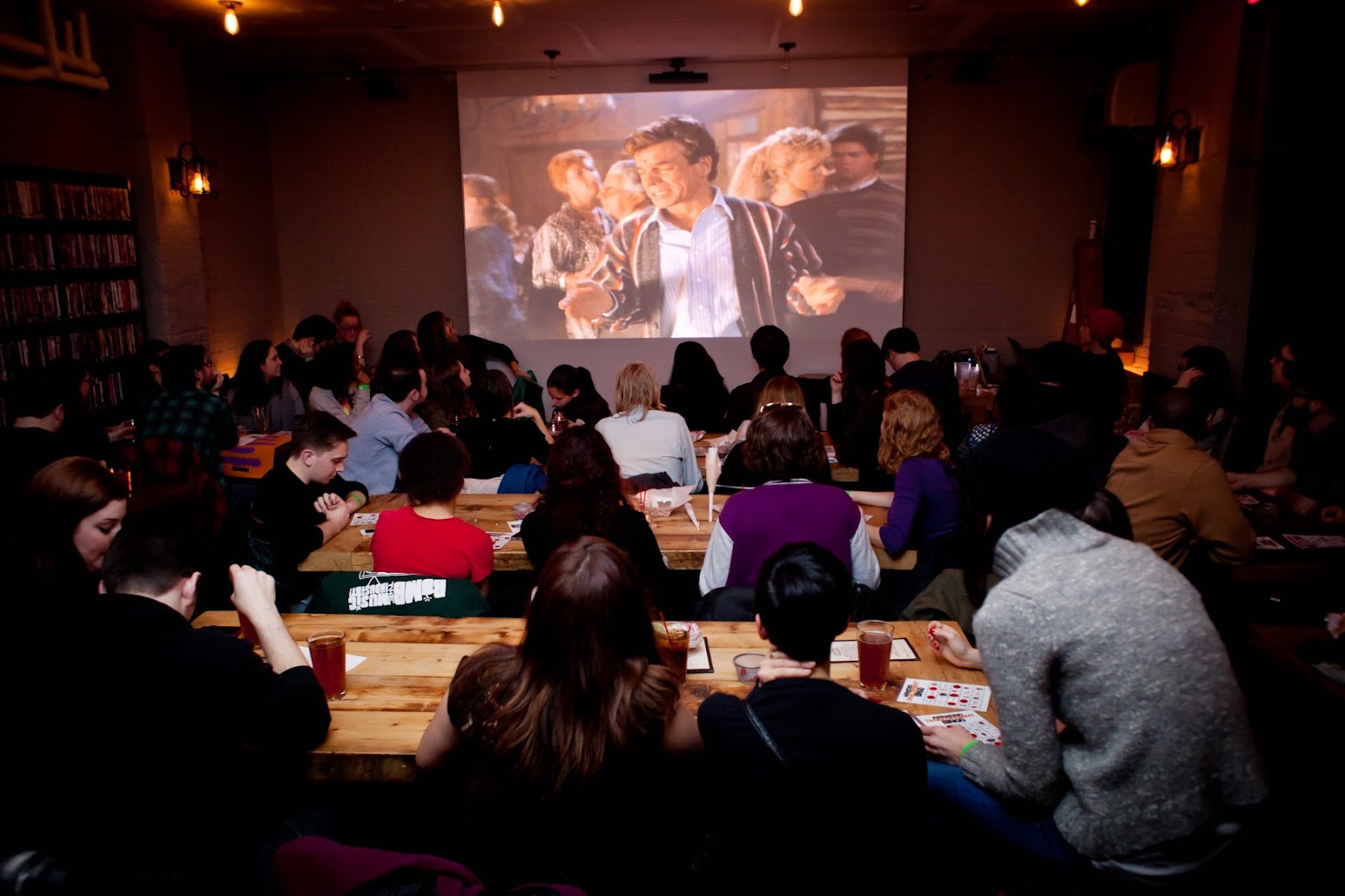 Photo of Videology Bar & Cinema in Brooklyn City, New York, United States - 6 Picture of Point of interest, Establishment, Movie theater