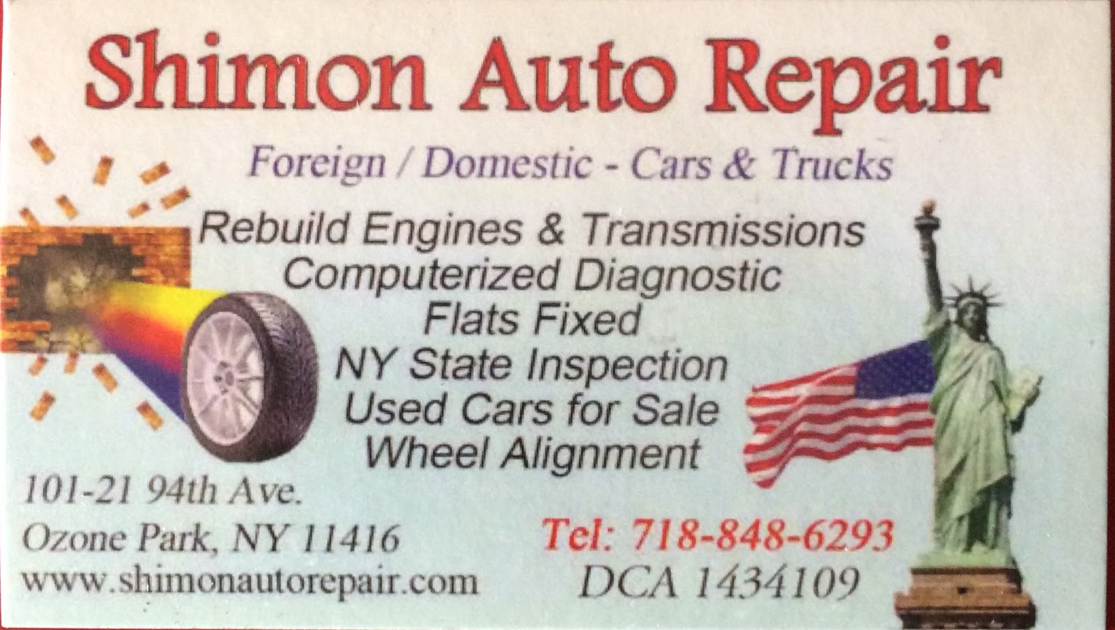Photo of Shimon Auto Repair in Queens City, New York, United States - 2 Picture of Point of interest, Establishment, Car dealer, Store, Car repair