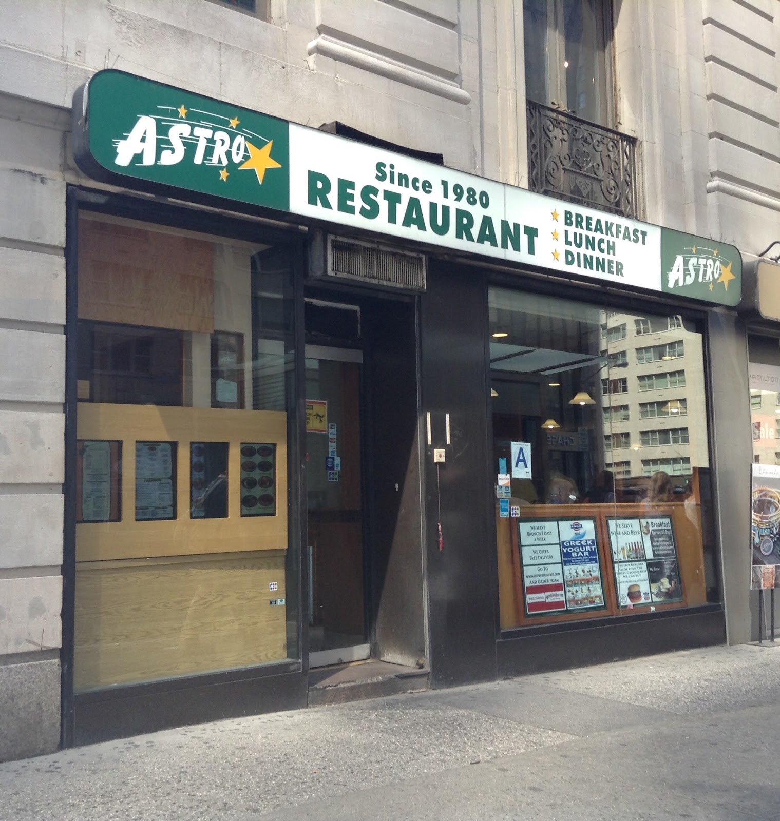 Photo of Astro Restaurant in New York City, New York, United States - 1 Picture of Restaurant, Food, Point of interest, Establishment