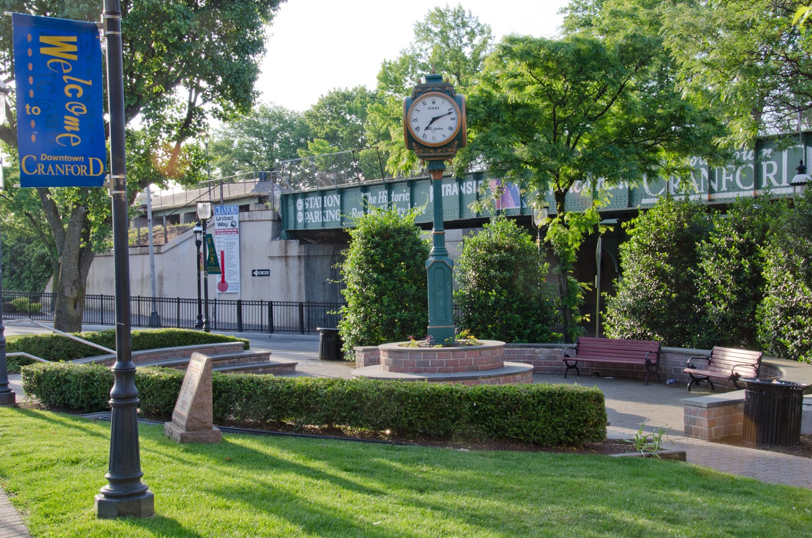Photo of Eastman Clock Plaza Park in Cranford City, New Jersey, United States - 1 Picture of Point of interest, Establishment, Park