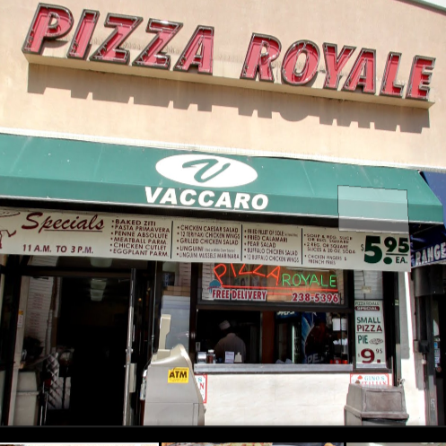 Photo of Vaccaro Pizza Royale in Kings County City, New York, United States - 1 Picture of Restaurant, Food, Point of interest, Establishment, Meal takeaway, Meal delivery