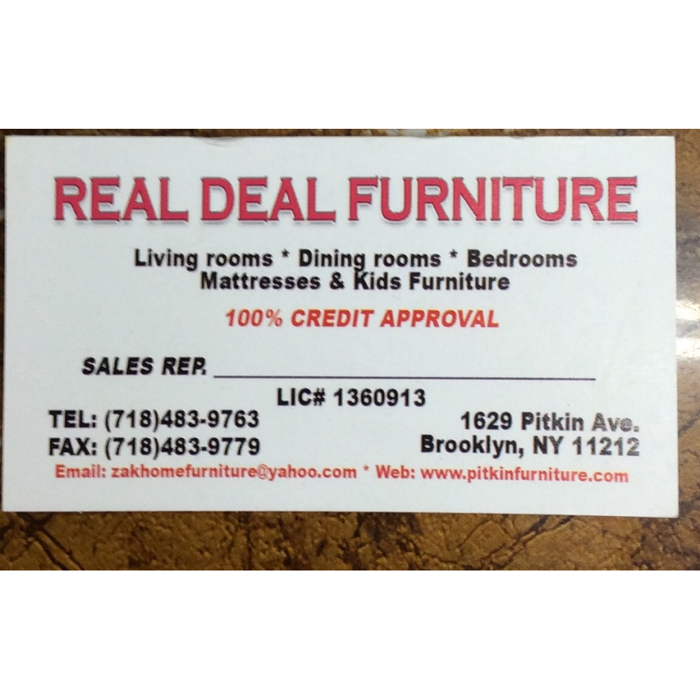 Photo of Real Deal Furniture in Brooklyn City, New York, United States - 9 Picture of Point of interest, Establishment, Store, Home goods store, Furniture store