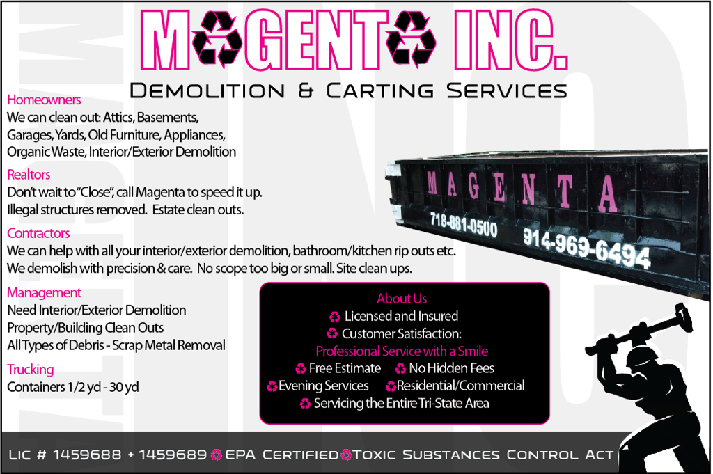 Photo of Magenta Construction Services, Inc. in Bronx City, New York, United States - 5 Picture of Point of interest, Establishment, General contractor