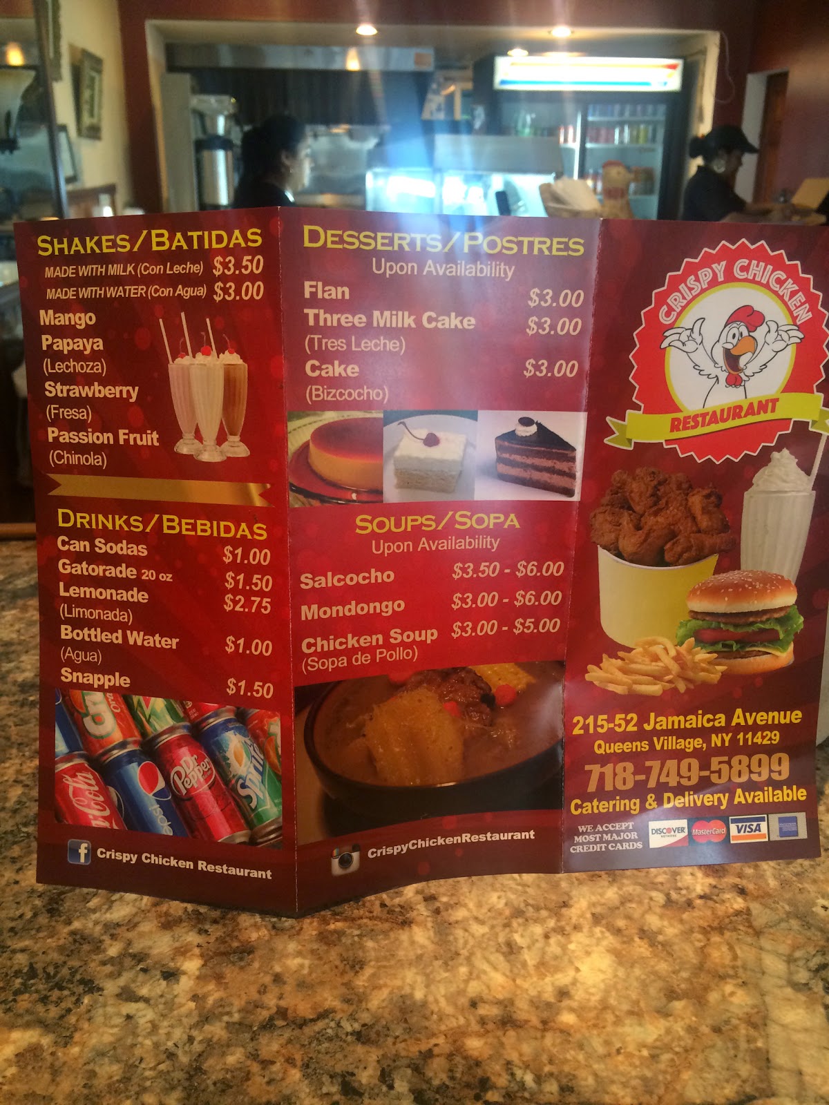 Photo of Crispy Chicken Restaurant in Queens City, New York, United States - 4 Picture of Restaurant, Food, Point of interest, Establishment, Meal delivery