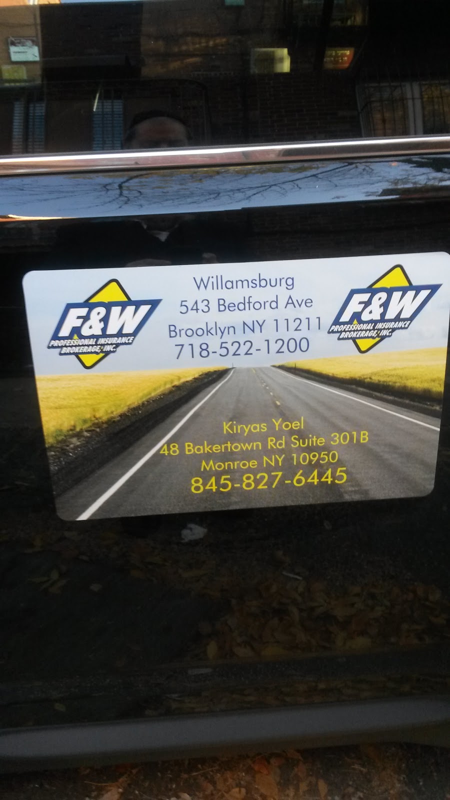 Photo of F & W Professional Insurance Brokerage Inc. in Brooklyn City, New York, United States - 4 Picture of Point of interest, Establishment, Insurance agency, Local government office