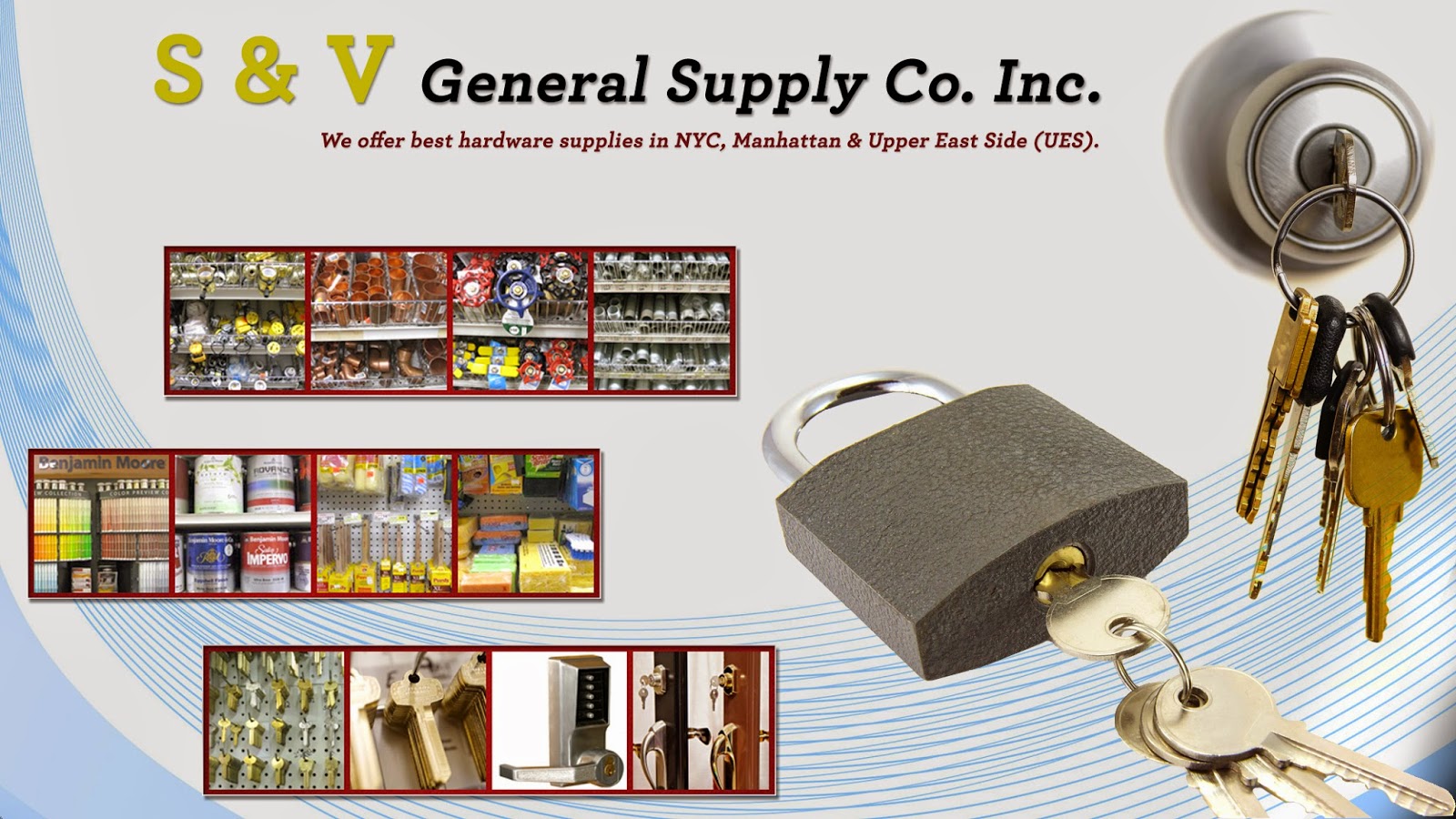 Photo of S & V General Supply Co. Inc. in New York City, New York, United States - 1 Picture of Point of interest, Establishment, Store, Home goods store, Hardware store