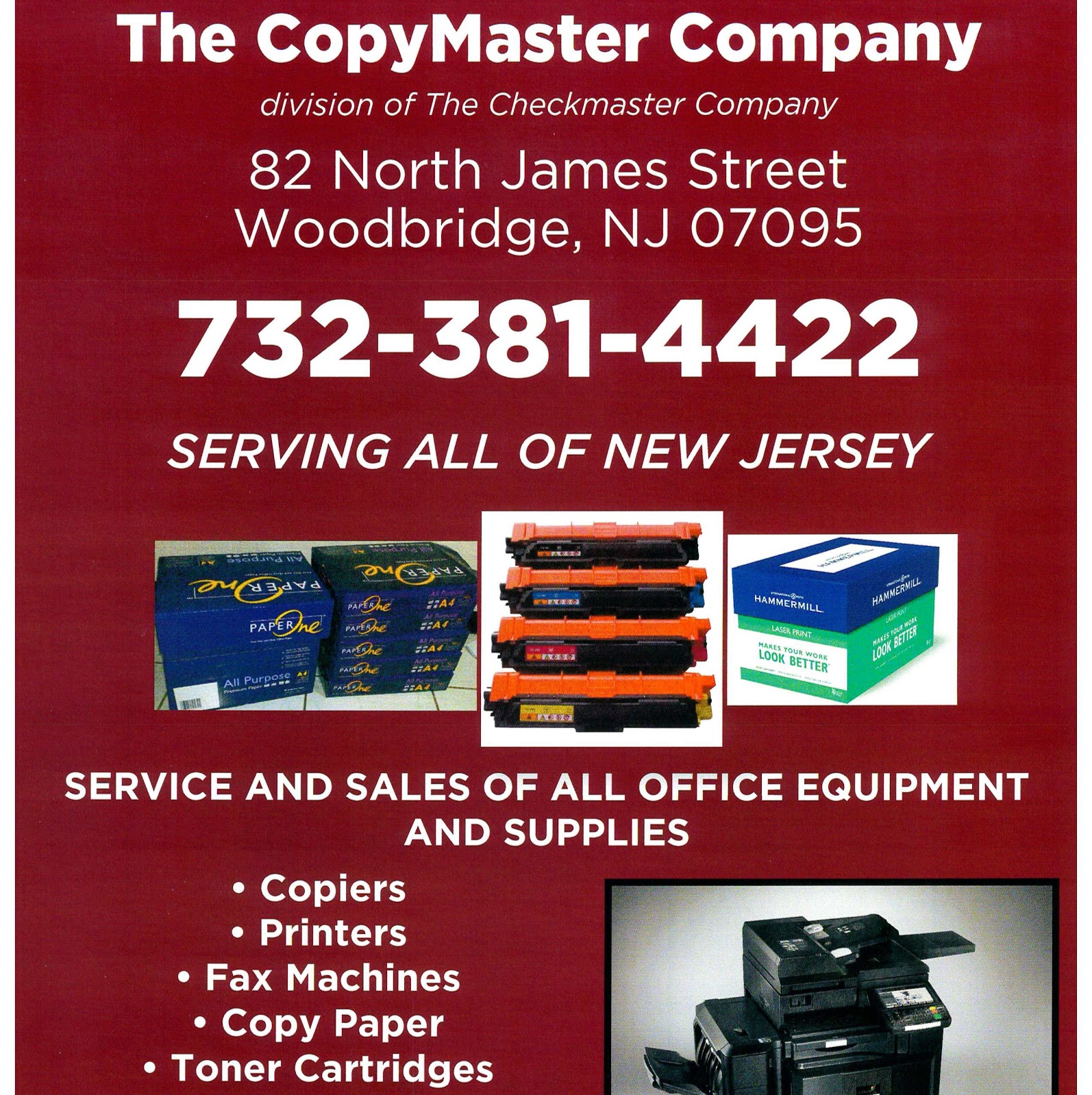 Photo of The CopyMaster Company in Woodbridge Township City, New Jersey, United States - 1 Picture of Point of interest, Establishment