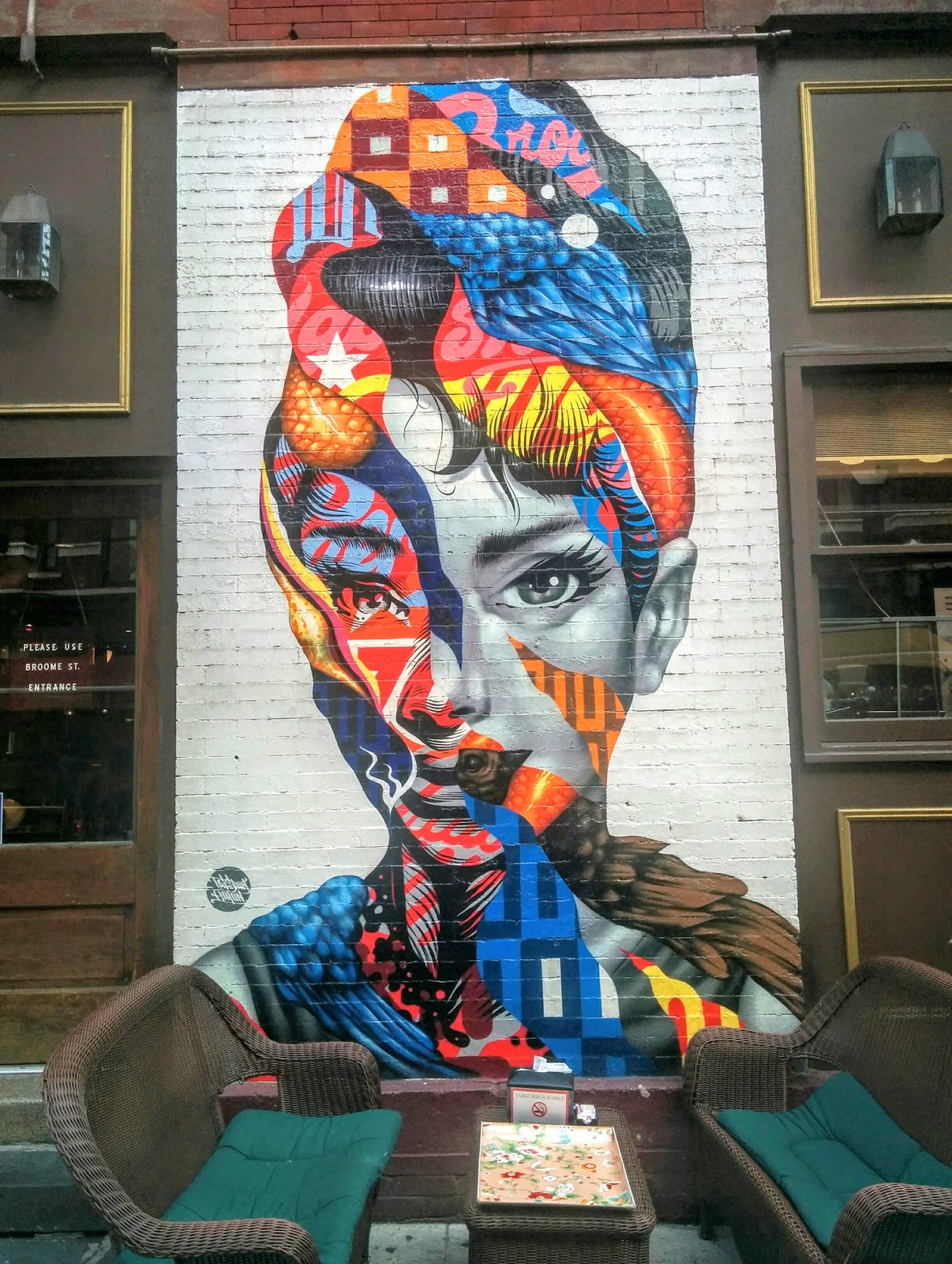 Photo of Tristan Eaton - "Audrey Hepburn" in New York City, New York, United States - 1 Picture of Point of interest, Establishment