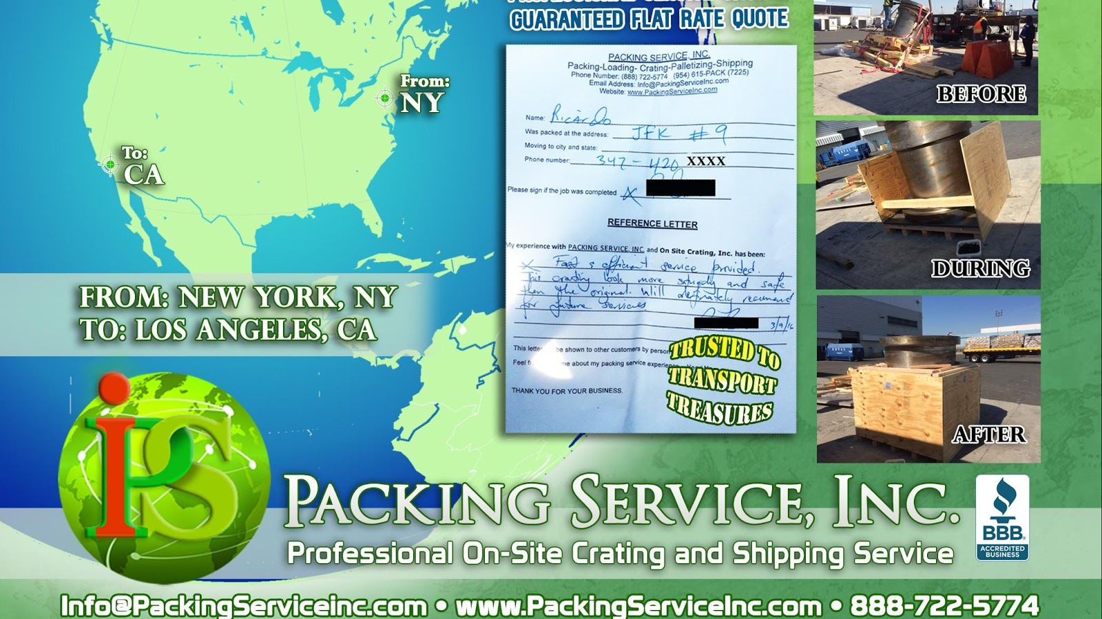 Photo of Packing Service, Inc. in Queens City, New York, United States - 2 Picture of Point of interest, Establishment, Moving company