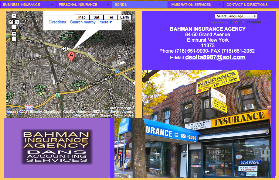 Photo of Bahman Agency Inc in Queens City, New York, United States - 1 Picture of Point of interest, Establishment, Insurance agency