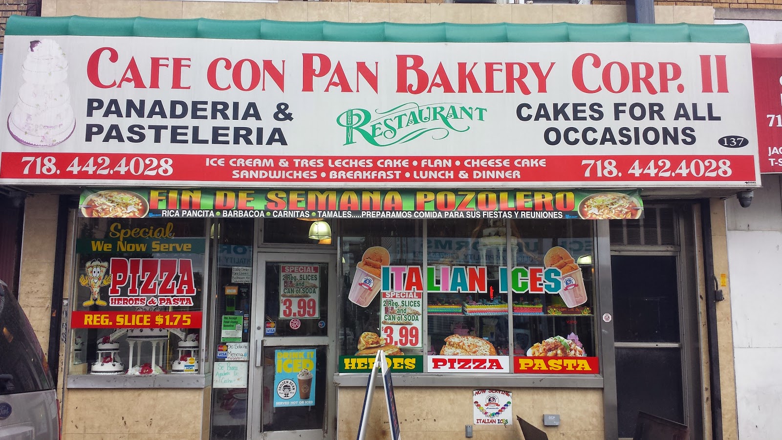 Photo of Cafe Con Pan Bakery & Restaurant in Staten Island City, New York, United States - 3 Picture of Food, Point of interest, Establishment, Store, Bakery