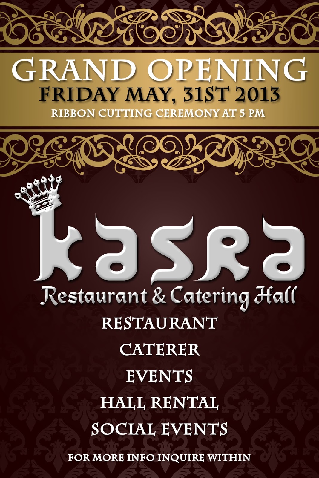Photo of Kasra Restaurant and Catering Hall in Paterson City, New Jersey, United States - 1 Picture of Restaurant, Food, Point of interest, Establishment