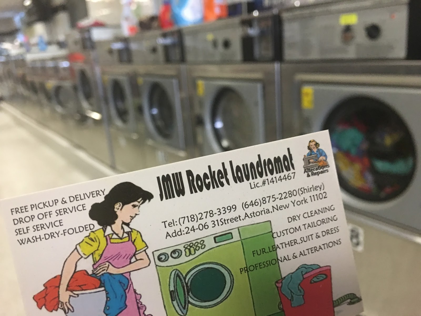 Photo of JMW Rocket Laudromat in Queens City, New York, United States - 2 Picture of Point of interest, Establishment, Laundry