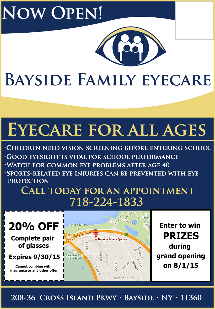 Photo of Bayside Family Eyecare in Bayside City, New York, United States - 3 Picture of Point of interest, Establishment, Store, Health, Doctor