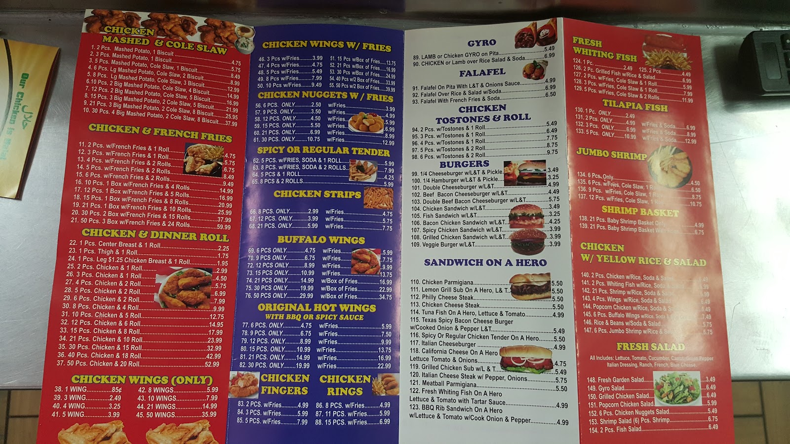 Photo of New Kennedy Chicken & Gyro in Bronx City, New York, United States - 4 Picture of Restaurant, Food, Point of interest, Establishment