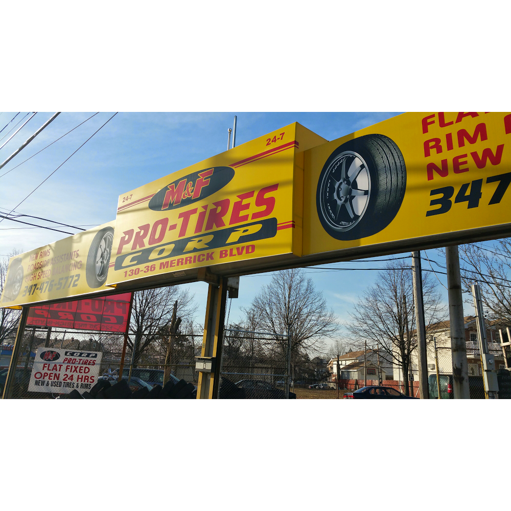 Photo of M&F Pro 24 Hour Tire Shop in Jamaica City, New York, United States - 1 Picture of Point of interest, Establishment, Store, Car repair