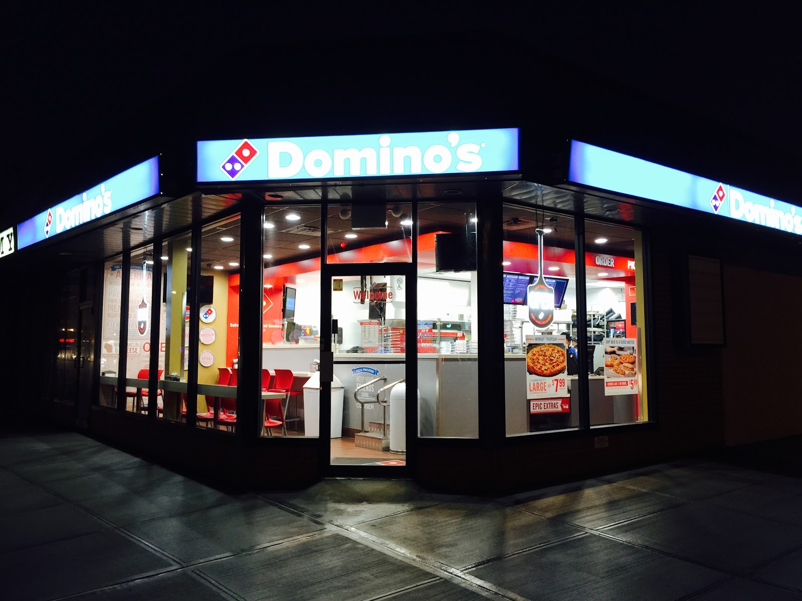 Photo of Domino's Pizza in West Hempstead City, New York, United States - 3 Picture of Restaurant, Food, Point of interest, Establishment, Meal takeaway, Meal delivery