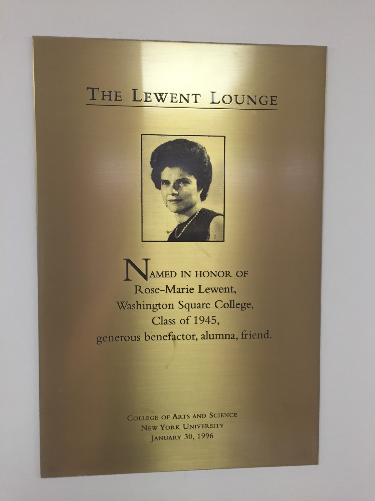 Photo of The Lewent Lounge in New York City, New York, United States - 5 Picture of Point of interest, Establishment, Bar, Night club