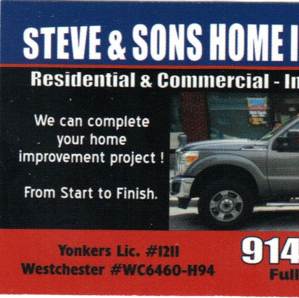 Photo of Steve & Sons Home Improvement in Yonkers City, New York, United States - 2 Picture of Point of interest, Establishment, General contractor, Roofing contractor