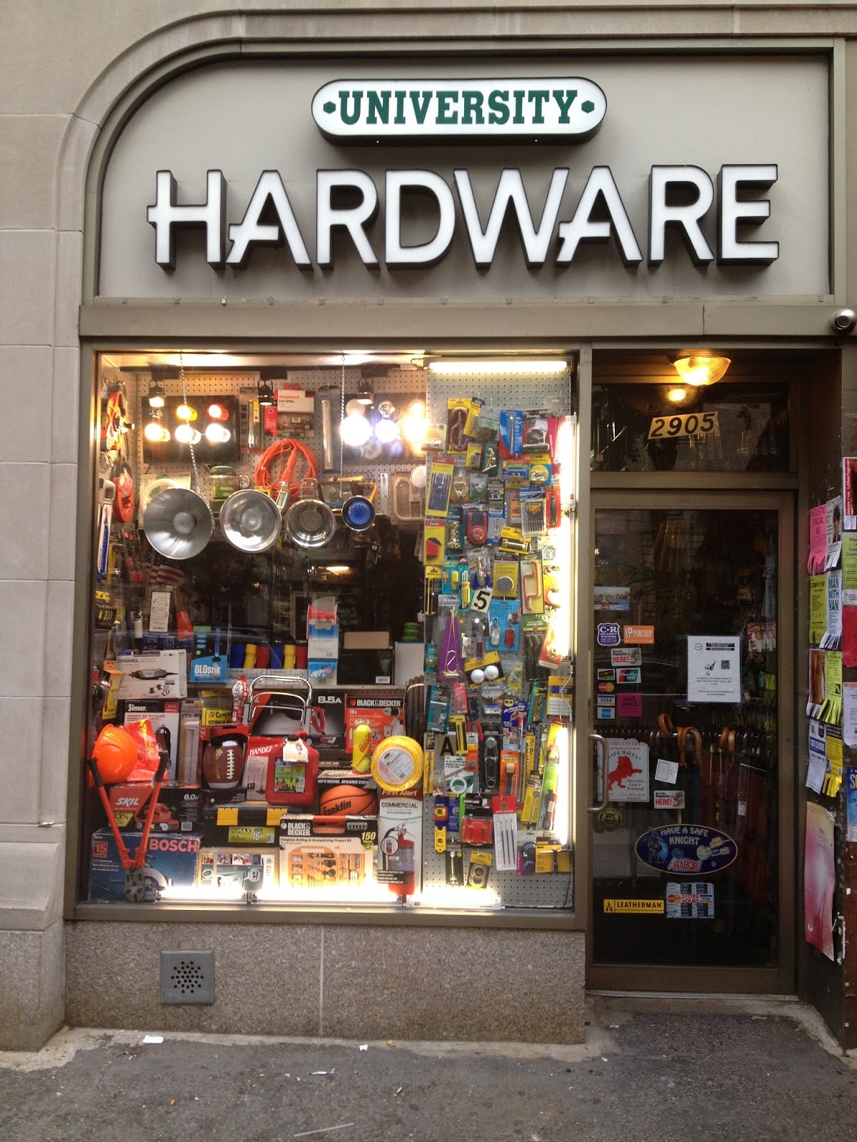 Photo of University Hardware in New York City, New York, United States - 1 Picture of Point of interest, Establishment, Store, Home goods store, Hardware store, Locksmith