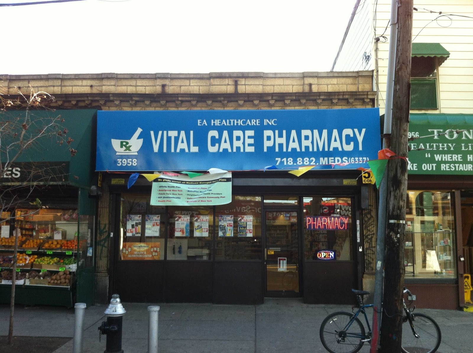 Photo of Vital Care Pharmacy in Bronx City, New York, United States - 1 Picture of Point of interest, Establishment, Store, Health, Pharmacy