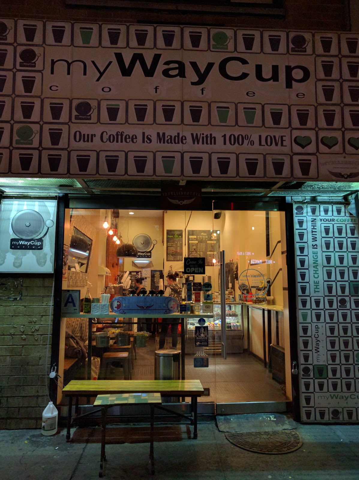 Photo of myWaycup Coffee in New York City, New York, United States - 1 Picture of Restaurant, Food, Point of interest, Establishment, Store, Cafe