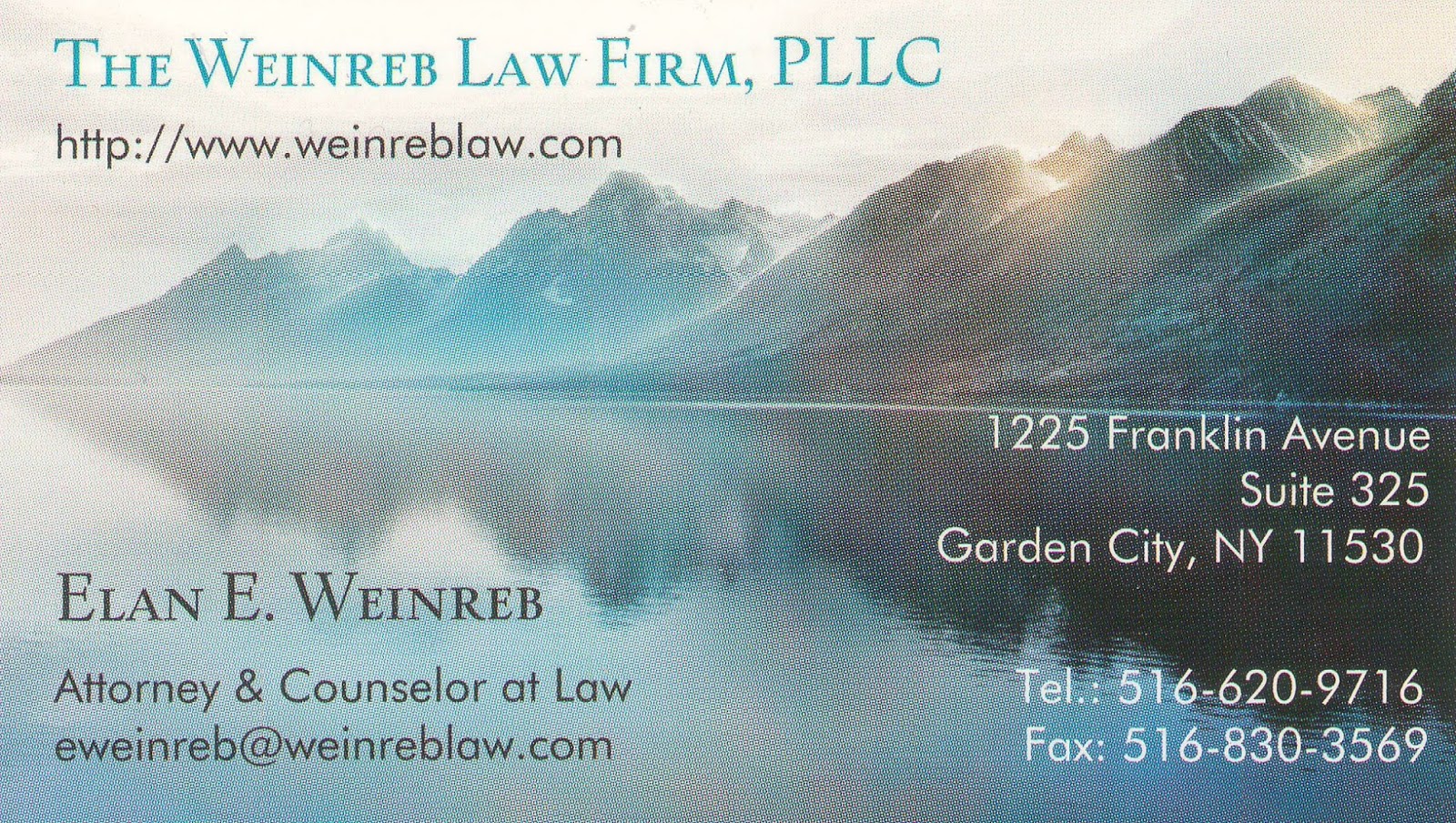 Photo of The Weinreb Law Firm, PLLC in Garden City, New York, United States - 2 Picture of Point of interest, Establishment, Lawyer