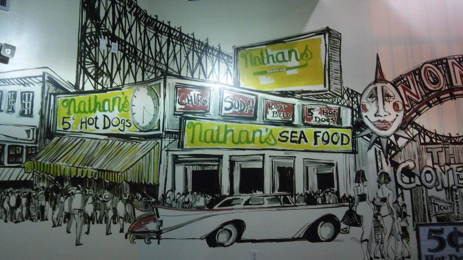 Photo of Nathan's Famous/Arthur Treachers in Paterson City, New Jersey, United States - 2 Picture of Restaurant, Food, Point of interest, Establishment