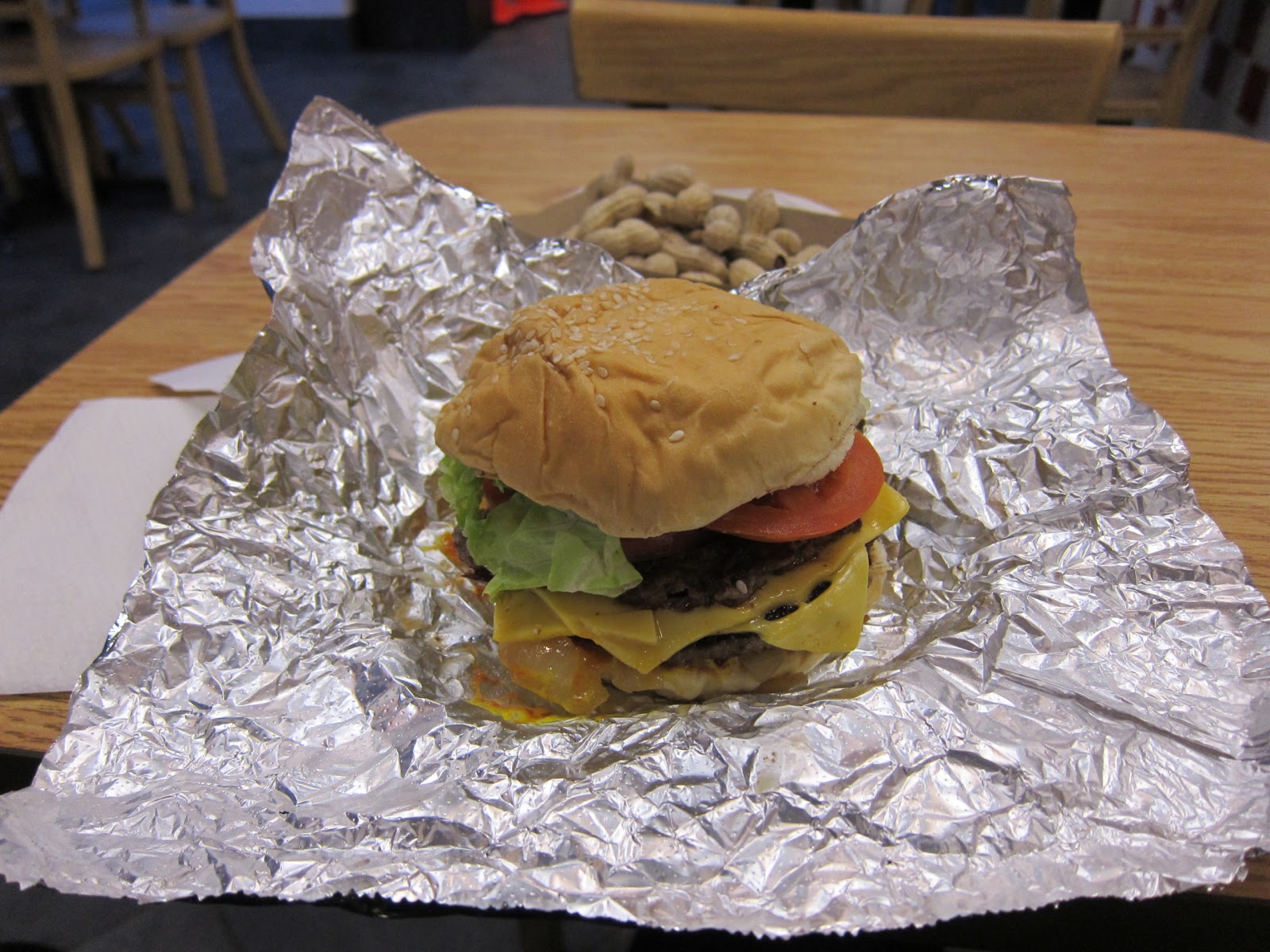 Photo of Five Guys Burgers and Fries in Jersey City, New Jersey, United States - 1 Picture of Restaurant, Food, Point of interest, Establishment, Meal takeaway