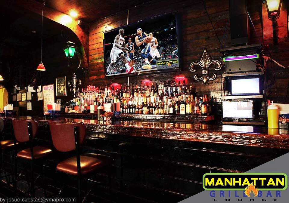 Photo of Manhattan Bar and Grill in Union City, New Jersey, United States - 3 Picture of Restaurant, Food, Point of interest, Establishment, Bar, Night club