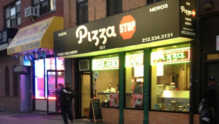 Photo of Pizza Stop in New York City, New York, United States - 5 Picture of Restaurant, Food, Point of interest, Establishment, Meal takeaway, Meal delivery