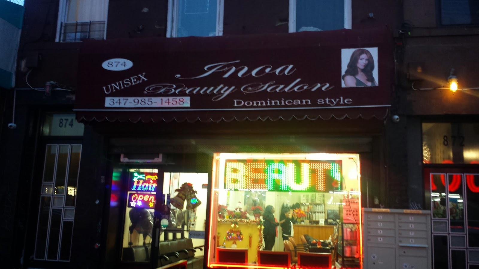 Photo of Inoa Beauty Salon in Kings County City, New York, United States - 5 Picture of Point of interest, Establishment, Beauty salon, Hair care