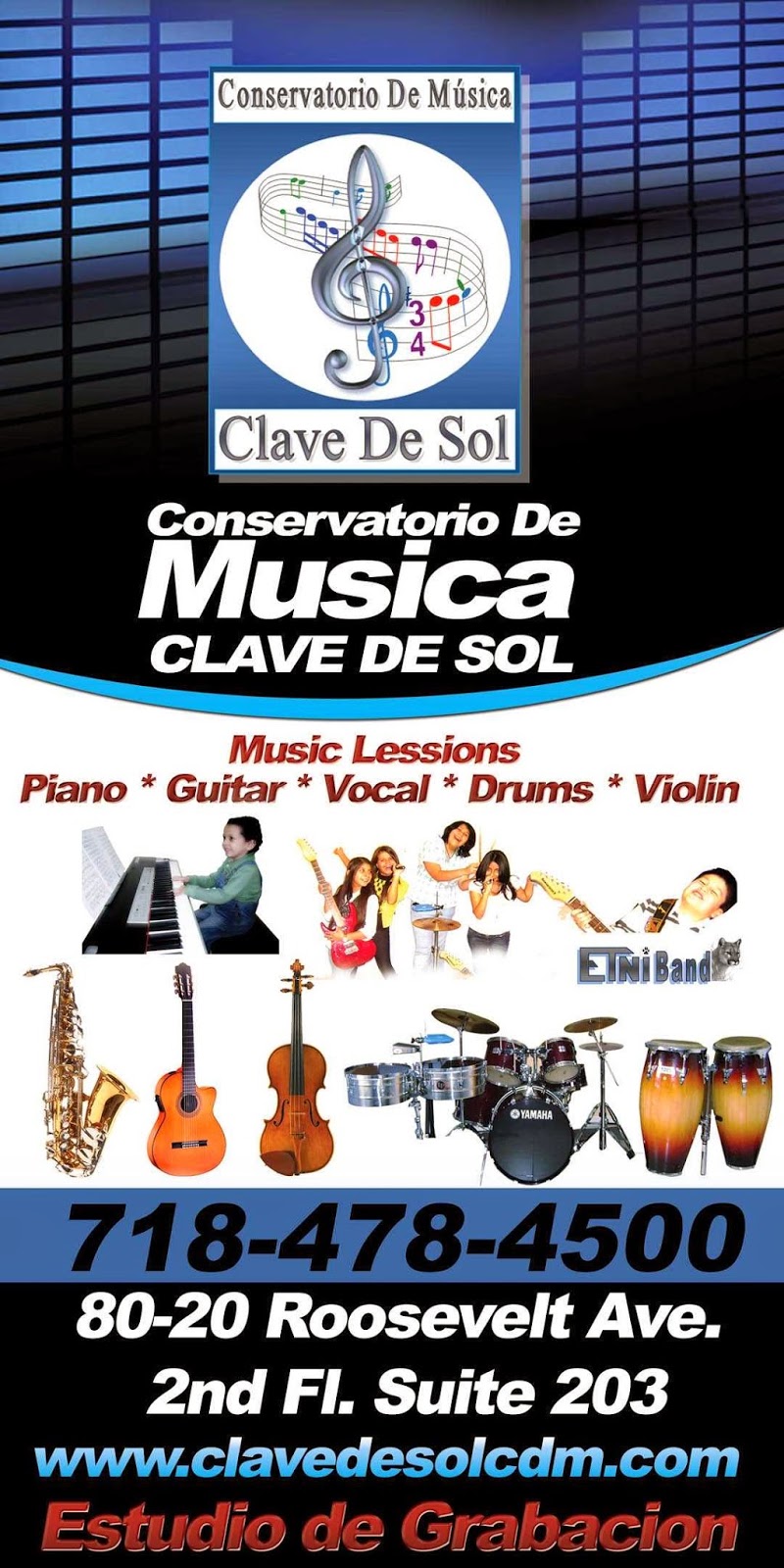 Photo of CLASES DE MUSICA, PIANO GUITARRA CANTO VIOLIN TROMPETA BATERIA in Queens City, New York, United States - 2 Picture of Point of interest, Establishment