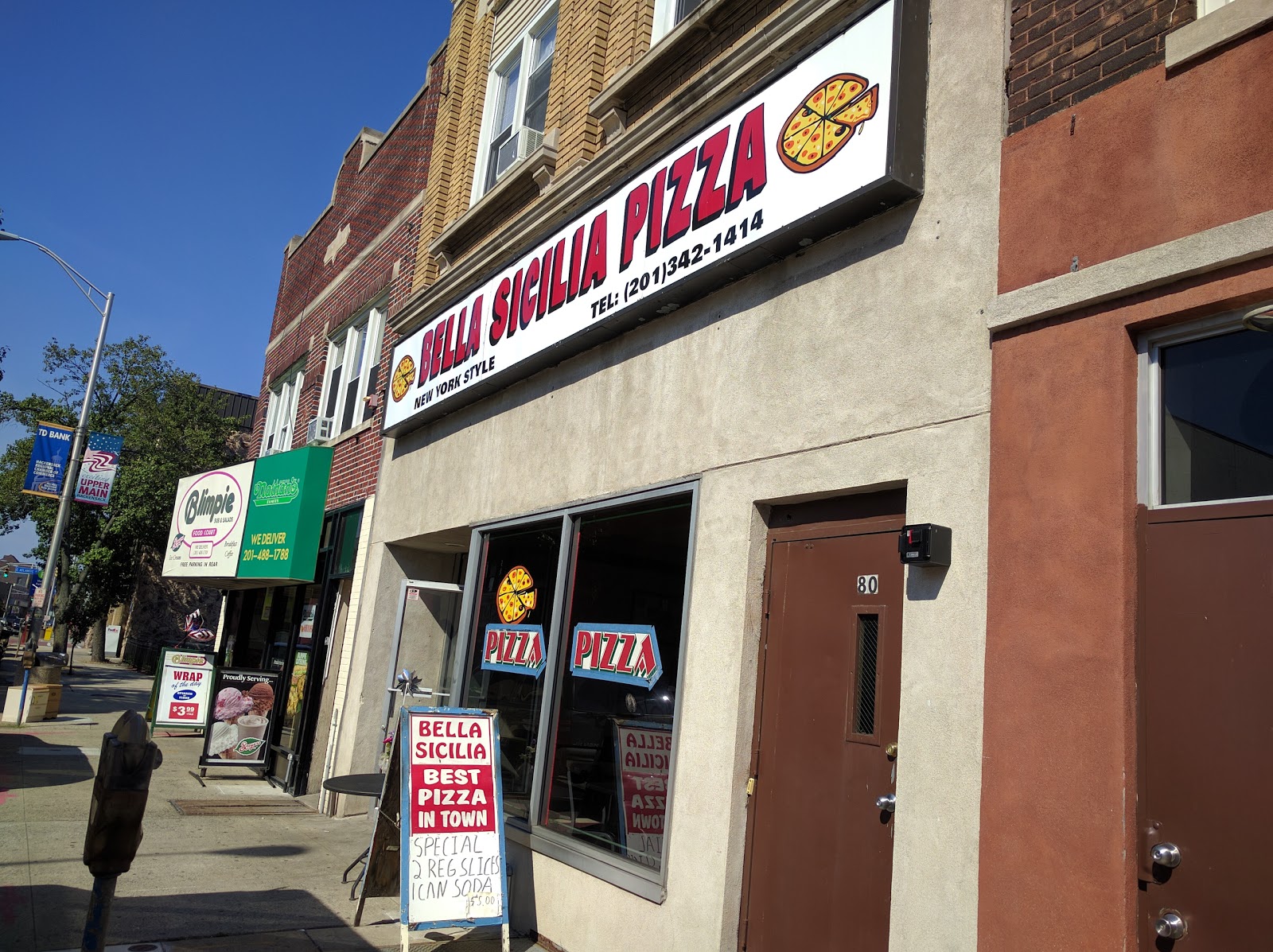 Photo of Bella Sicilia Pizza in Hackensack City, New Jersey, United States - 1 Picture of Restaurant, Food, Point of interest, Establishment