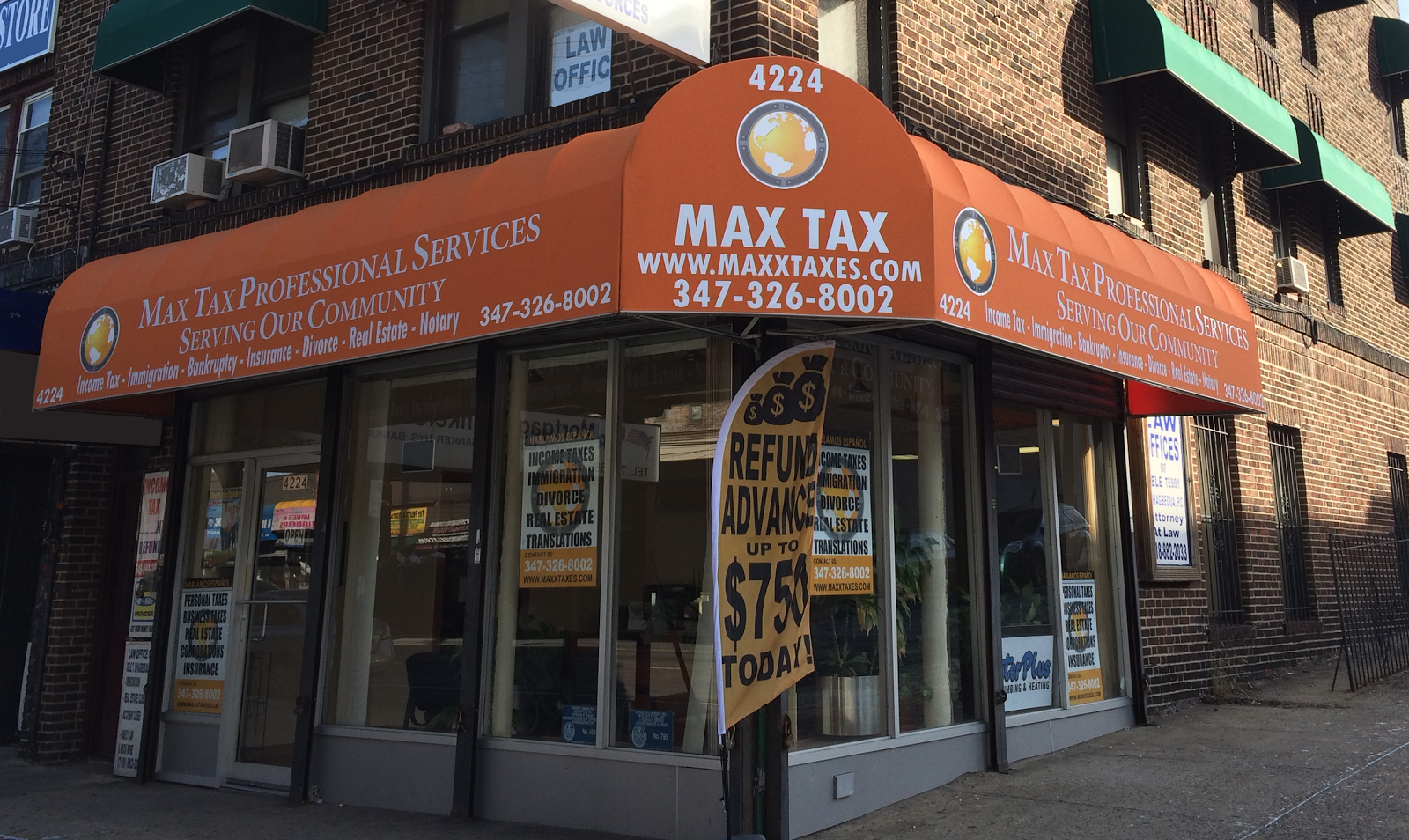 Photo of Max Tax Professional Services in Bronx City, New York, United States - 1 Picture of Point of interest, Establishment, Finance, Accounting