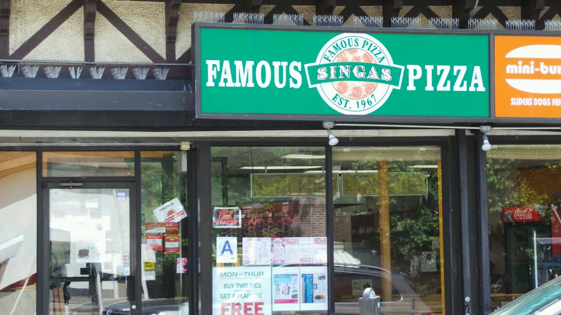 Photo of Singas Famous Pizza in Queens City, New York, United States - 1 Picture of Restaurant, Food, Point of interest, Establishment